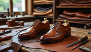 découvrez l'héritage d'un savoir-faire artisanal avec crockett & jones. plongez dans l'univers de la chaussure haut de gamme où tradition et qualité se rencontrent pour créer des pièces uniques et intemporelles.
