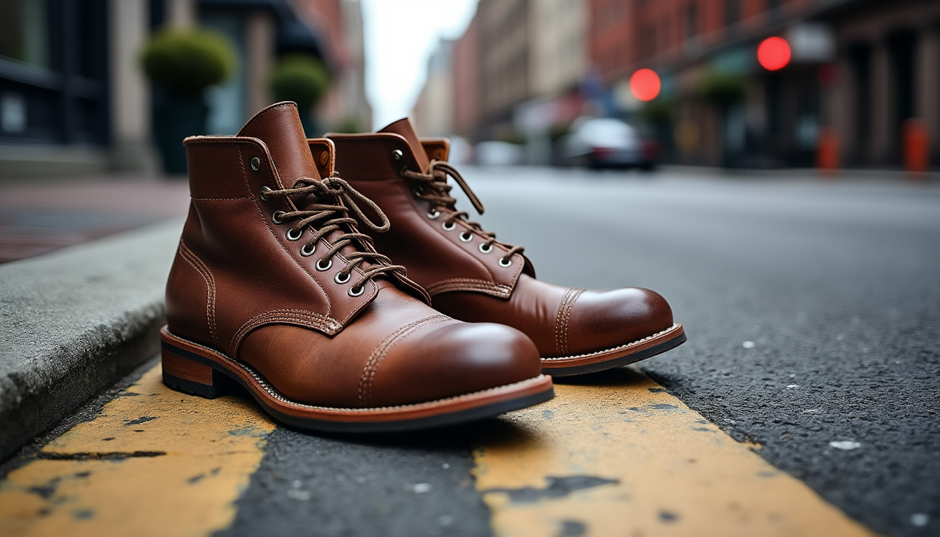 plongez dans l'univers de red wing et explorez l'héritage exceptionnel des célèbres bottes américaines. alliant tradition artisanale et qualité inégalée, ces bottes iconiques sont faites pour durer et vous accompagner dans toutes vos aventures.
