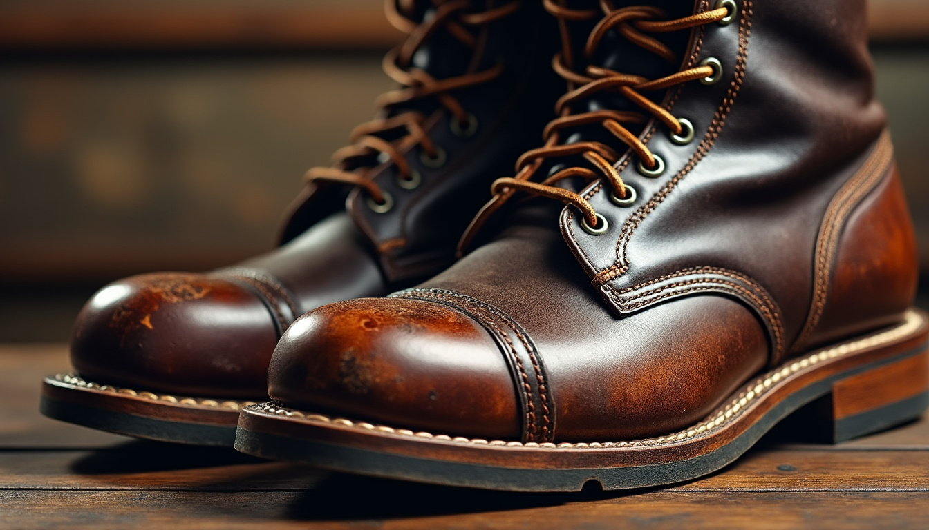 plongez dans l'héritage et la qualité intemporelle des célèbres bottes américaines red wing. explorez l'artisanat exceptionnel et le style durable de ces chaussures emblématiques, parfaites pour allier confort et élégance au quotidien.