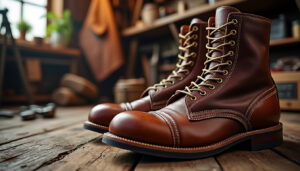 explorez l'héritage et la qualité inégalée des célèbres bottes américaines red wing. découvrez l'artisanat, le confort et le style intemporel qui font de ces chaussures un choix privilégié pour les amoureux de la mode et du travail. plongez dans l'univers de red wing et sublimez votre garde-robe avec des bottes conçues pour durer.