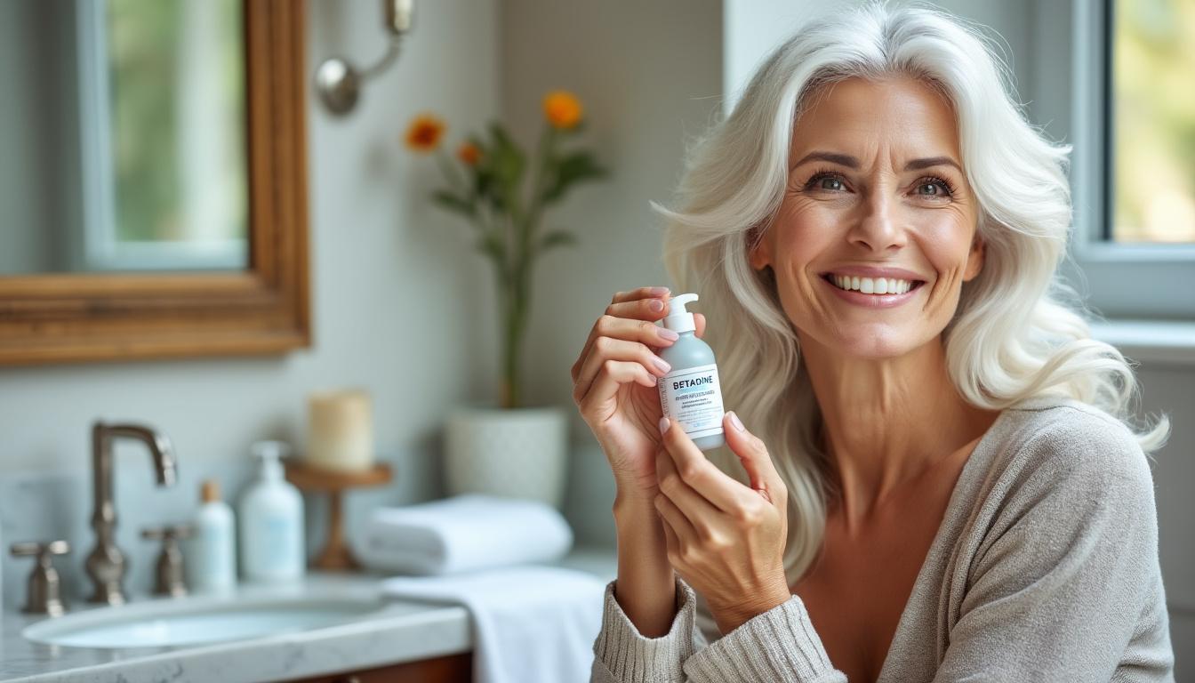 Comment maintenir l’éclat des cheveux blancs avec de la bétadine face à la décoloration ?