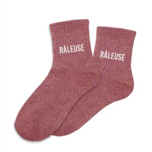 chaussettes à paillettes