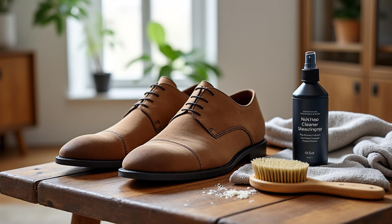 Comment nettoyer des chaussures en nubuck?