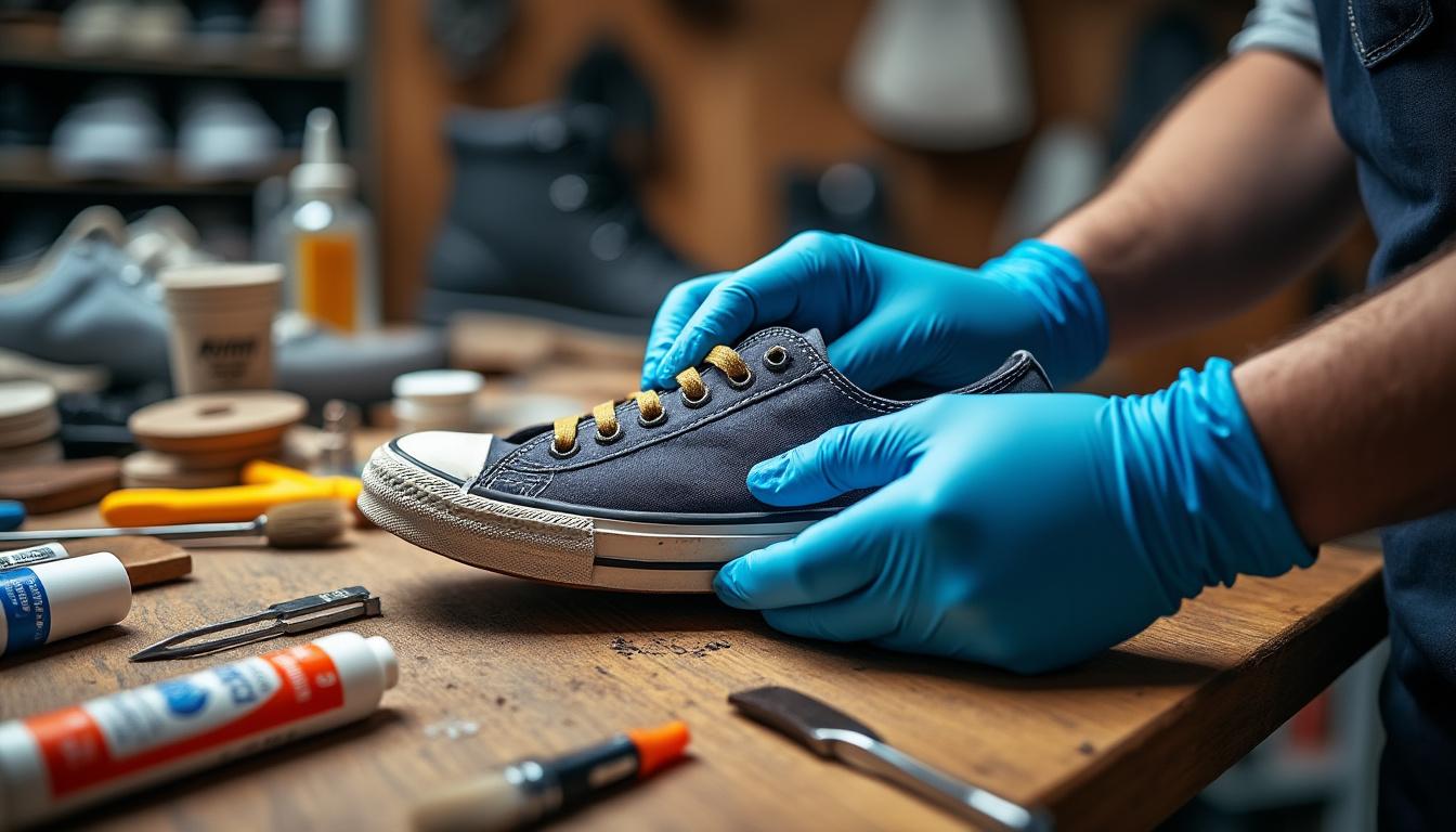 Comment recoller une semelle de chaussure?