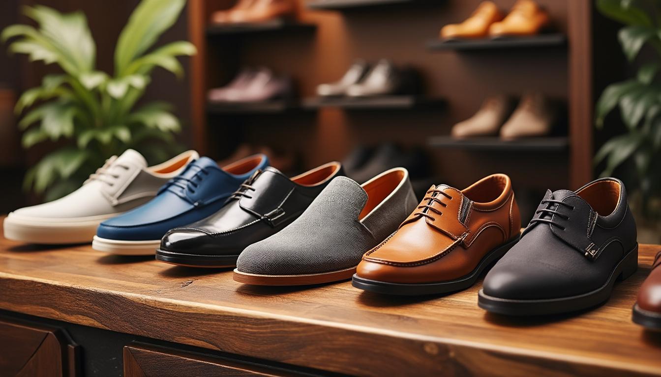 Les meilleures marques de chaussures pour hommes aux pieds larges.