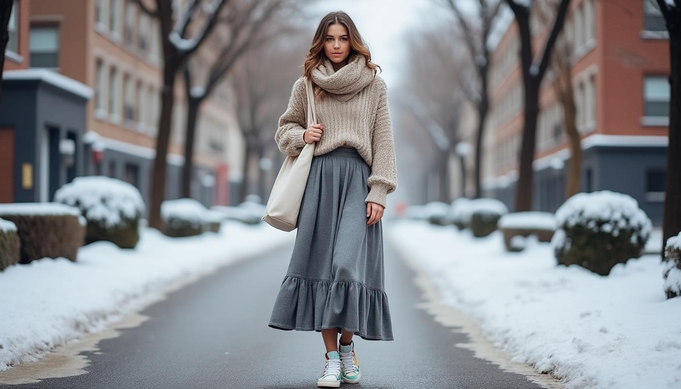 découvrez quelles chaussures porter avec une jupe longue en hiver pour allier style et confort. nos conseils mode vous aideront à choisir les meilleures options pour un look chic et adapté à la saison froide.