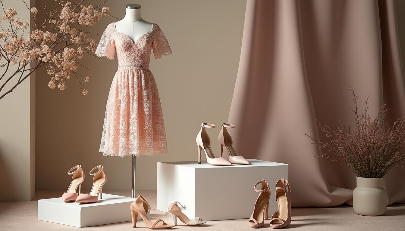 Quelles chaussures se marient bien avec une robe aux genoux?