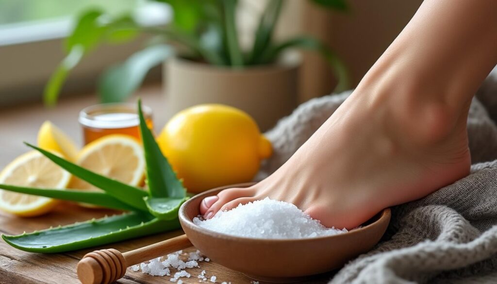 découvrez nos remèdes de grand-mère efficaces pour soigner un cor au pied naturellement et soulager la douleur rapidement.