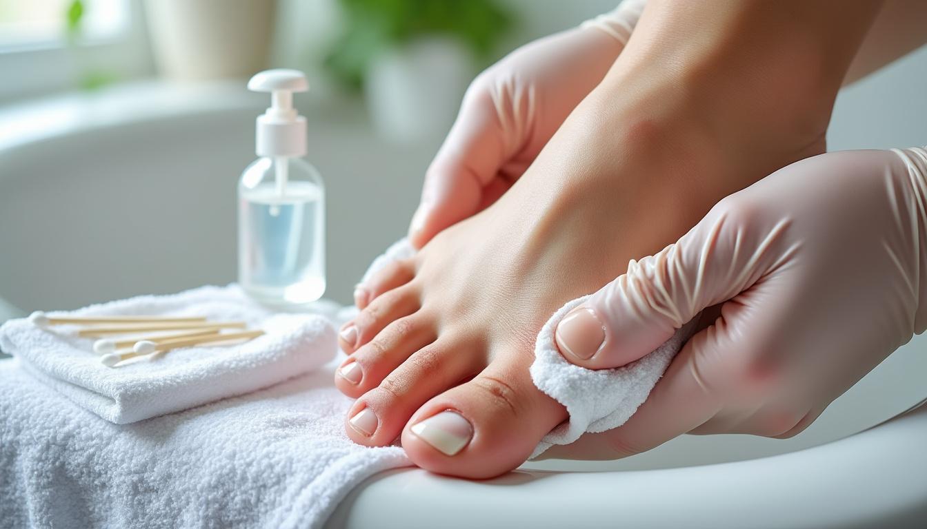 Comment soigner une mycose au pied?