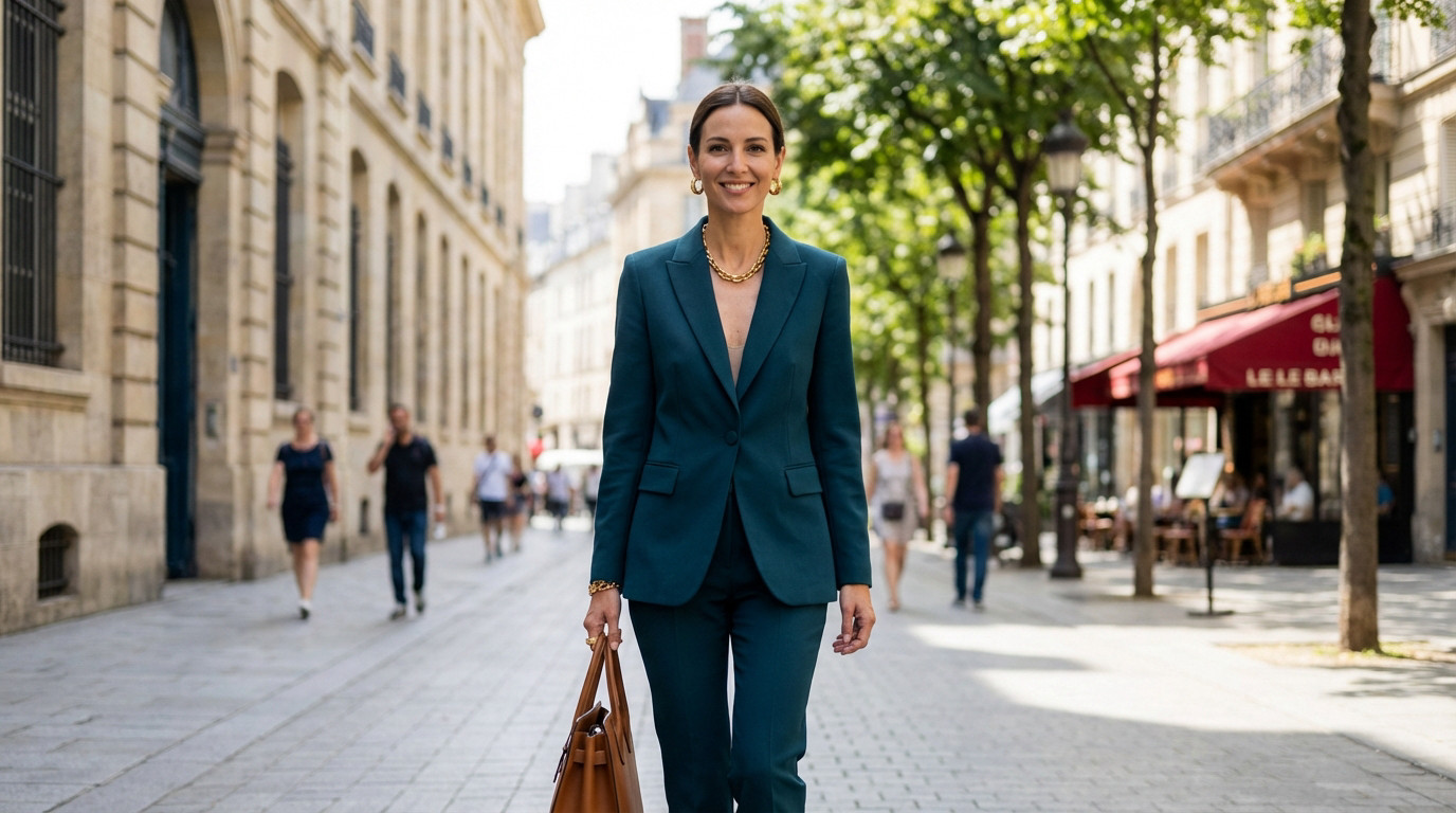 Luana Belmondo taille : 1m63 et une allure réinventée