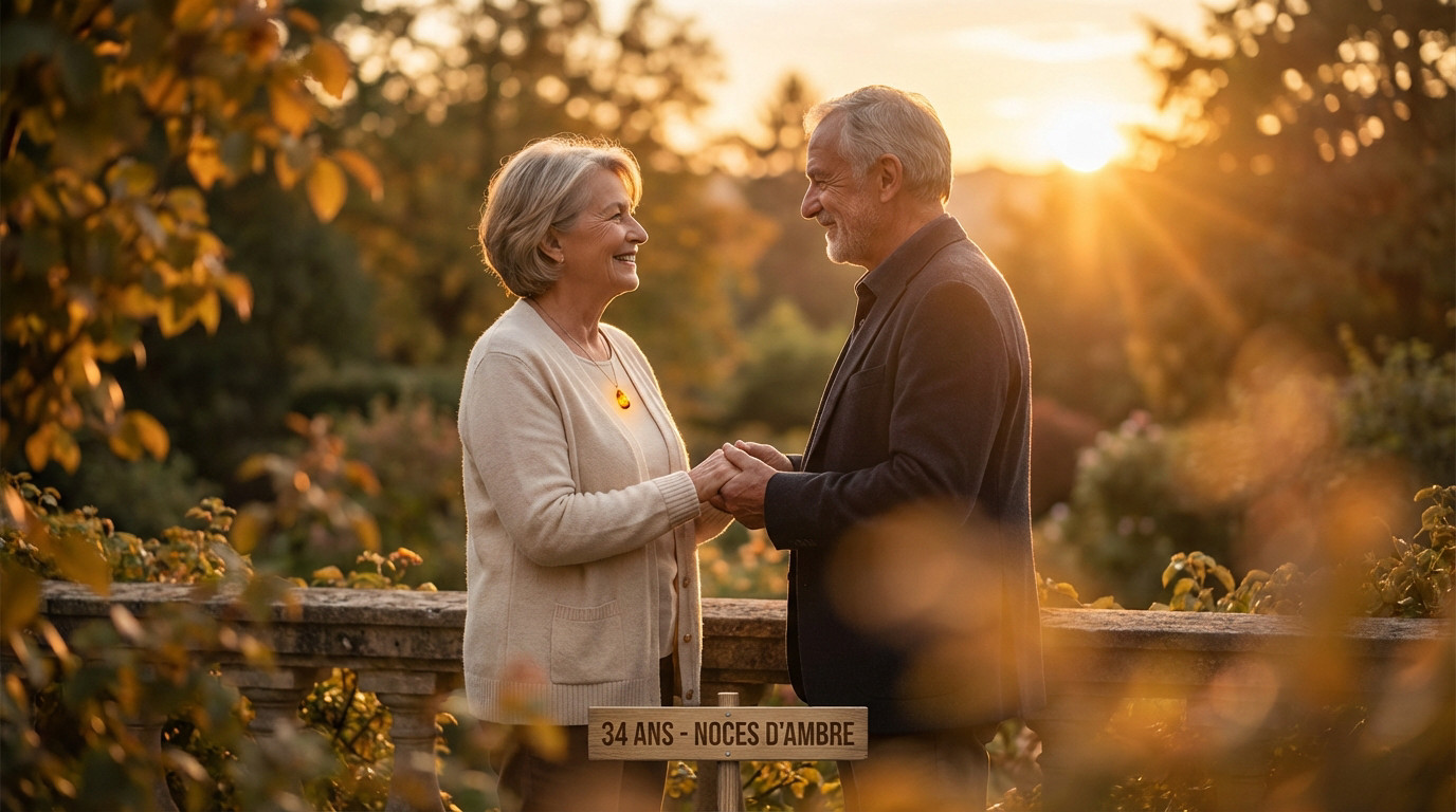 34 ans de mariage : sublimez vos noces d’ambre