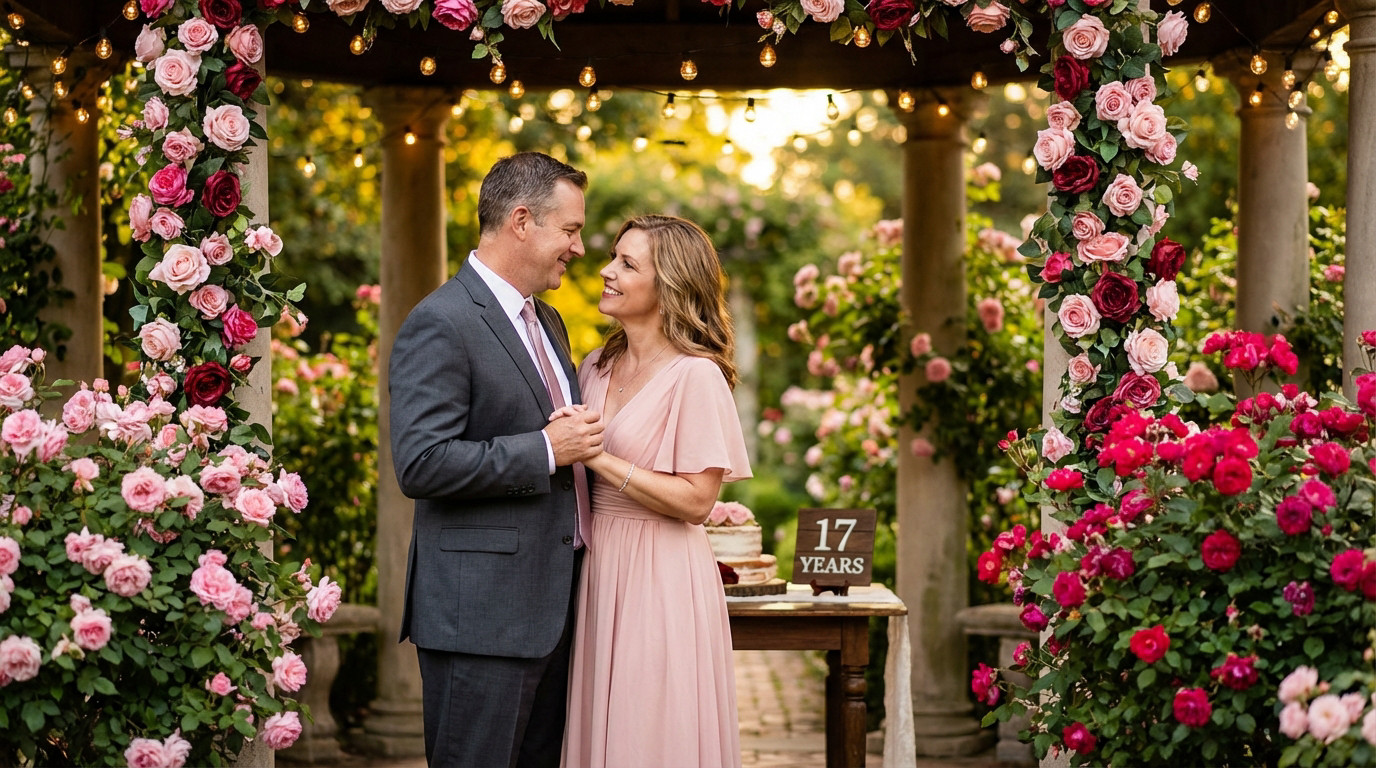 17 ans de mariage : célébrez vos noces de rose en 2026