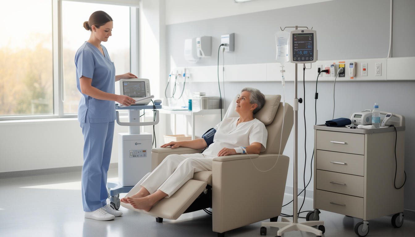 découvrez tout sur la perfusion de fer : ses indications, le déroulement de la procédure et les effets secondaires possibles pour mieux comprendre ce traitement.