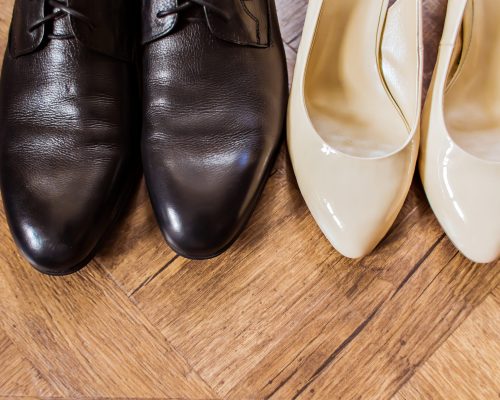 wedding beautifull shoes, man's shoes, woman's shoes