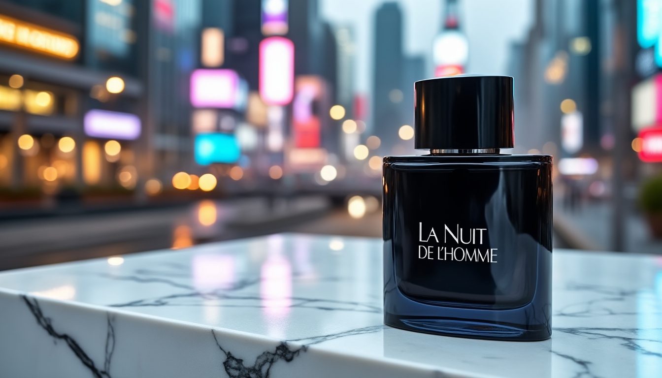 découvrez la fragrance emblématique de yves saint laurent, la nuit de l'homme. une essence qui allie mystère et sophistication, parfaite pour les soirées élégantes. laissez-vous séduire par ses notes sensuelles et captivantes qui évoquent l'intensité de la nuit.