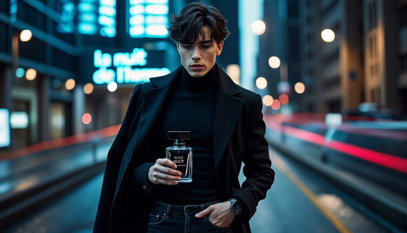 explorez l'univers envoûtant de la fragrance 'la nuit de l'homme' d'yves saint laurent. cette essence sophistiquée, alliant des notes profondes de cardamome, de cèdre et d'ambre, incarne l'élégance et la mystique de la nuit. plongez dans cet hommage olfactif à la séduction et à la masculinité.