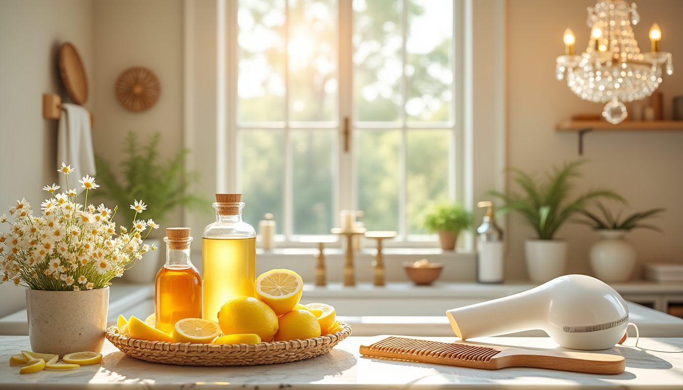 découvrez des méthodes naturelles et sûres pour éclaircir vos cheveux tout en préservant leur santé. explorez des astuces simples et efficaces pour obtenir des reflets lumineux et un éclat naturel.