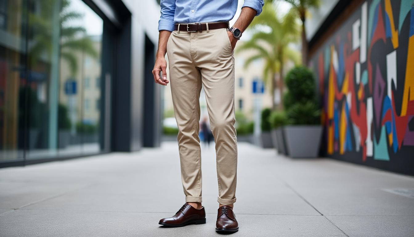 découvrez comment associer vos chinos avec les chaussures idéales pour chaque occasion. notre guide de style vous dévoile les meilleures combinaisons pour un look élégant et tendance.