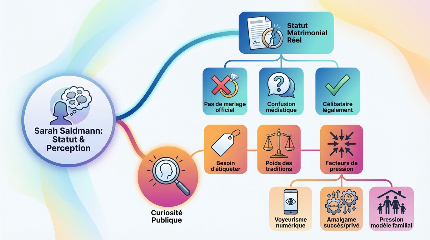 Sarah Saldmann face aux rumeurs sur son statut matrimonial et sa vie privée