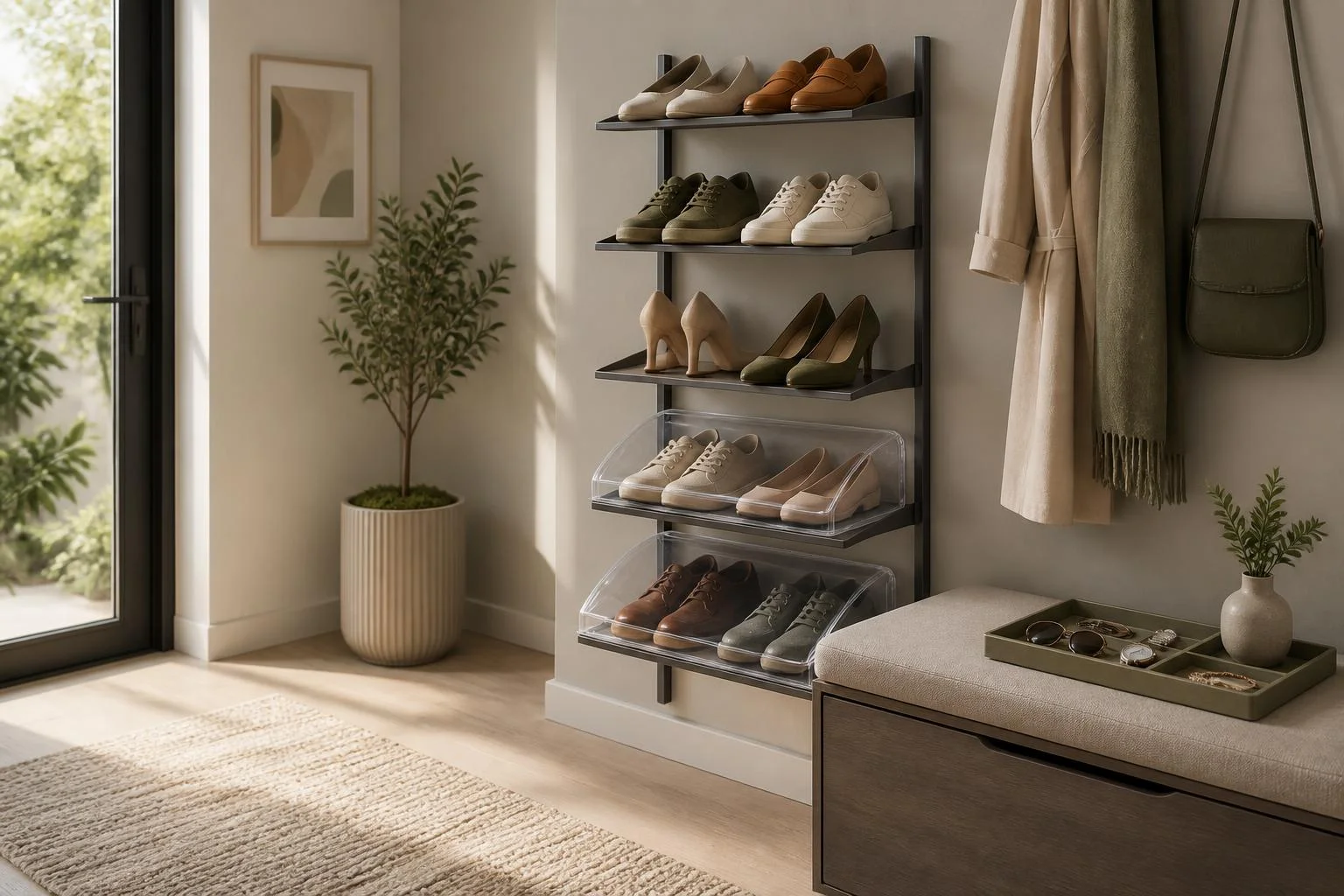 Ranger ses chaussures et accessoires sans encombrer